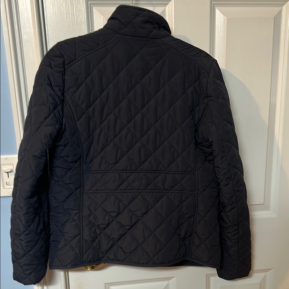 Navy Quilted Spring Jacket - Picture 6 of 6